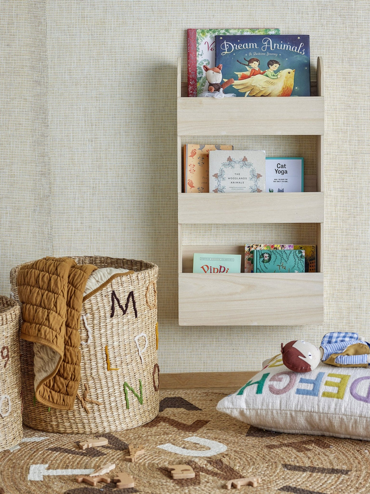 Étagère en bois naturel Moris - Bloomingville Mini - The Cool Republic
