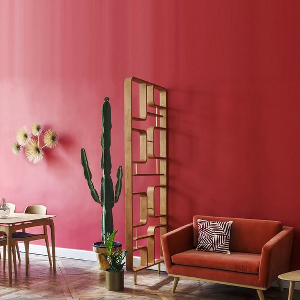 Etagère en bois noir Claustra - Red edition - The Cool Republic