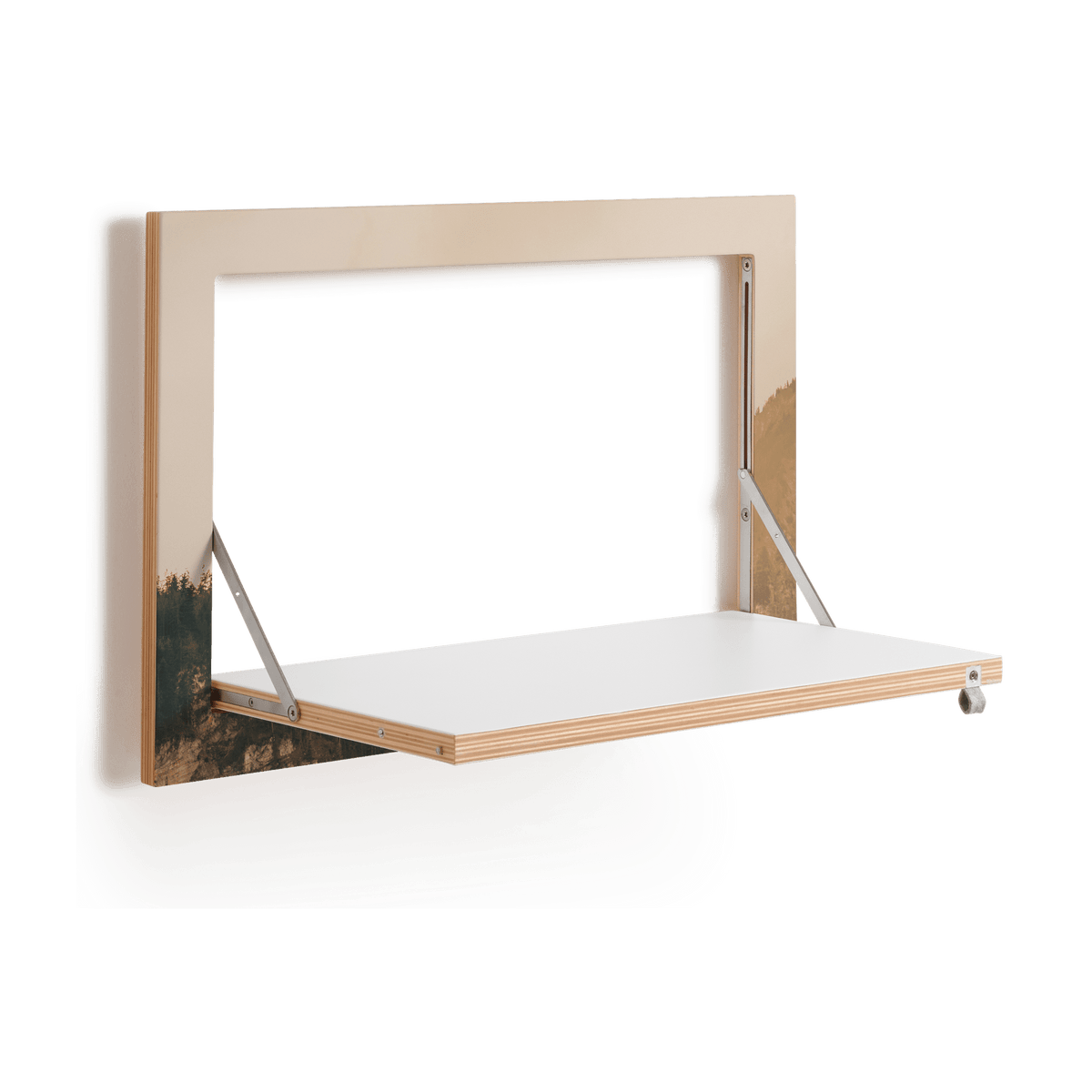 Étagère en bouleau beige 40x31x60cm Fläpps Alps - Ambivalenz - The Cool Republic
