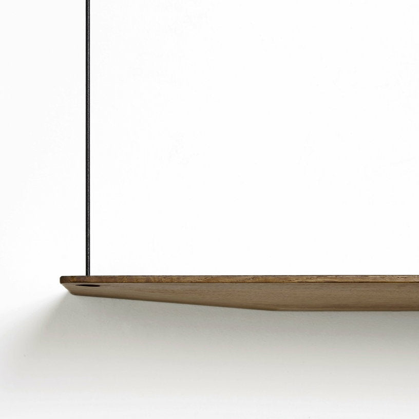 Étagère en chêne fumé 80 x 120 cm Stedge - Woud - The Cool Republic