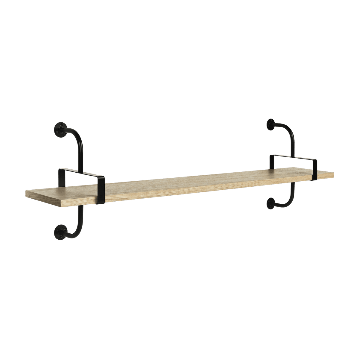 Lacquered oak shelf 155 cm Demon Shelf - Gubi - The Cool Republic