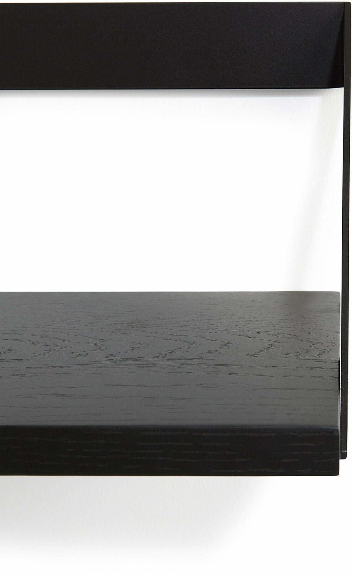 Black Oak Ribbon Shelf - Ethnicraft Accessories - The Cool Republic