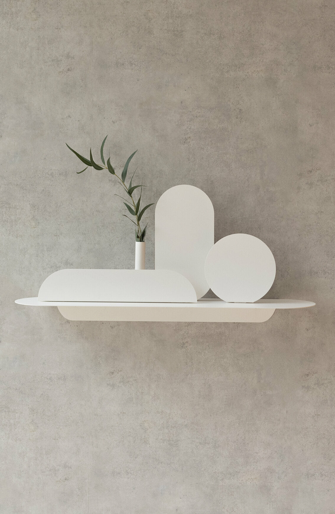 Étagère en métal blanc sans miroir Simply - Mlle Jo - The Cool Republic