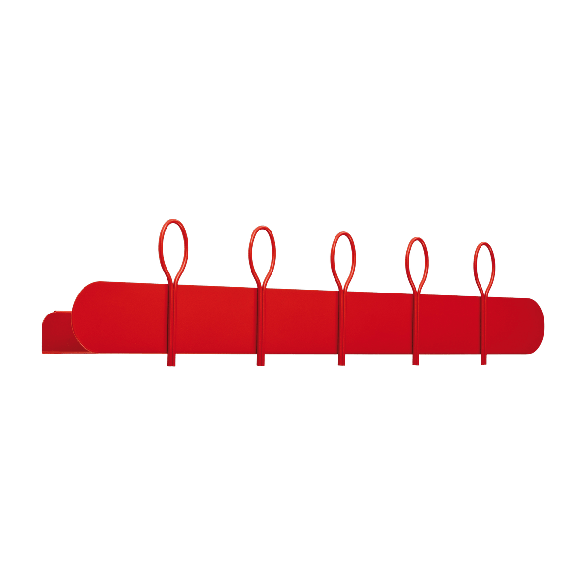 Etagère en métal rouge Balloon 90 - Meme Design - The Cool Republic
