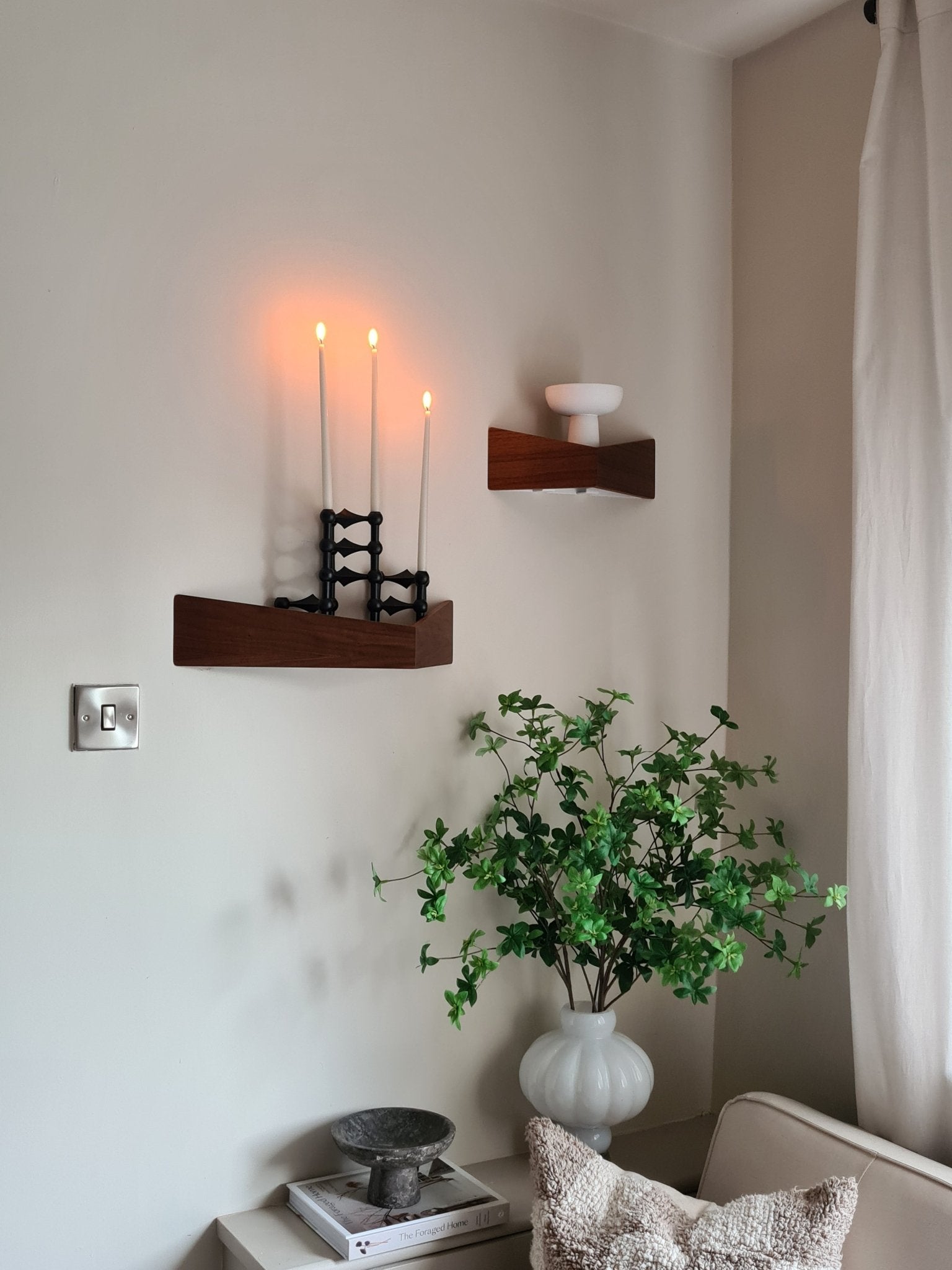 Étagère en noyer S Pelican - Woodendot - The Cool Republic