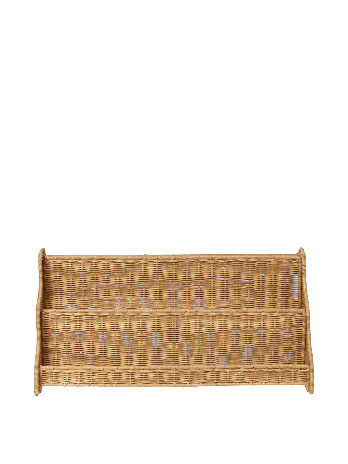 Etagère en rotin tressé naturel 70 x 20 x 35 cm Rivan - Ferm Living - The Cool Republic