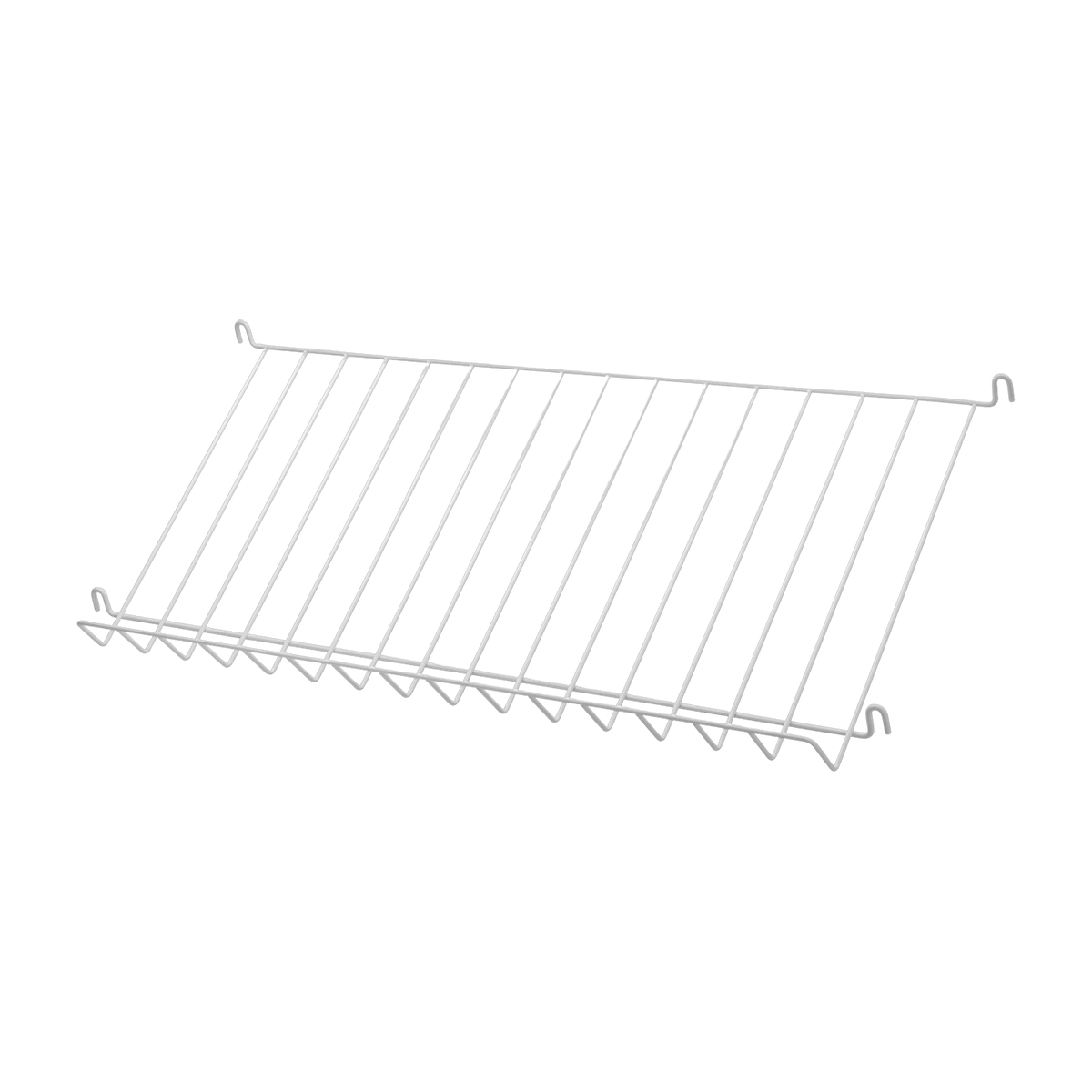 Etagère inclinée en acier blanc String - String furniture - The Cool Republic