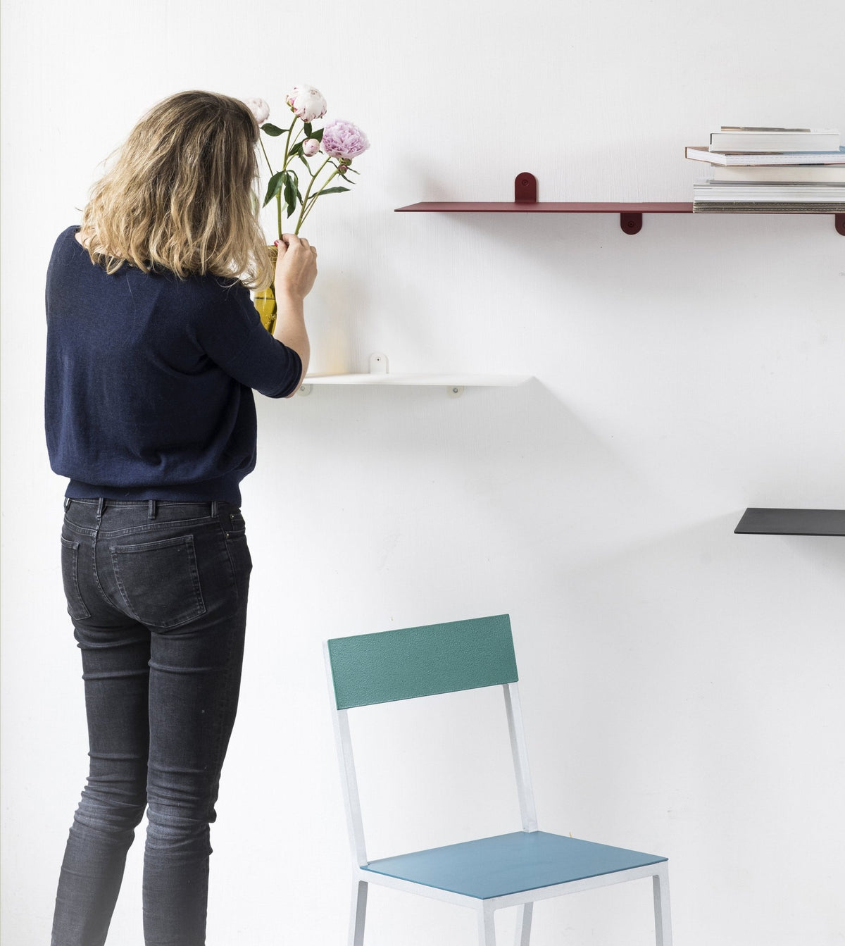 Étagère laquée noir Shelf N°3 - valerie_objects - The Cool Republic