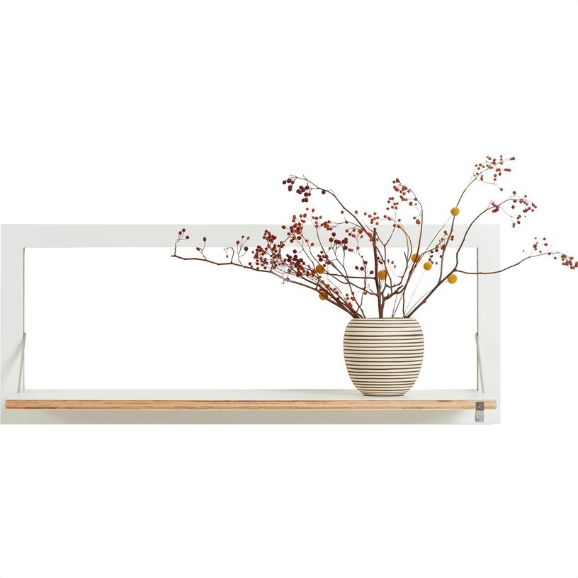 Étagère modulable blanche 100 x 40cm Fläpps - Ambivalenz - The Cool Republic