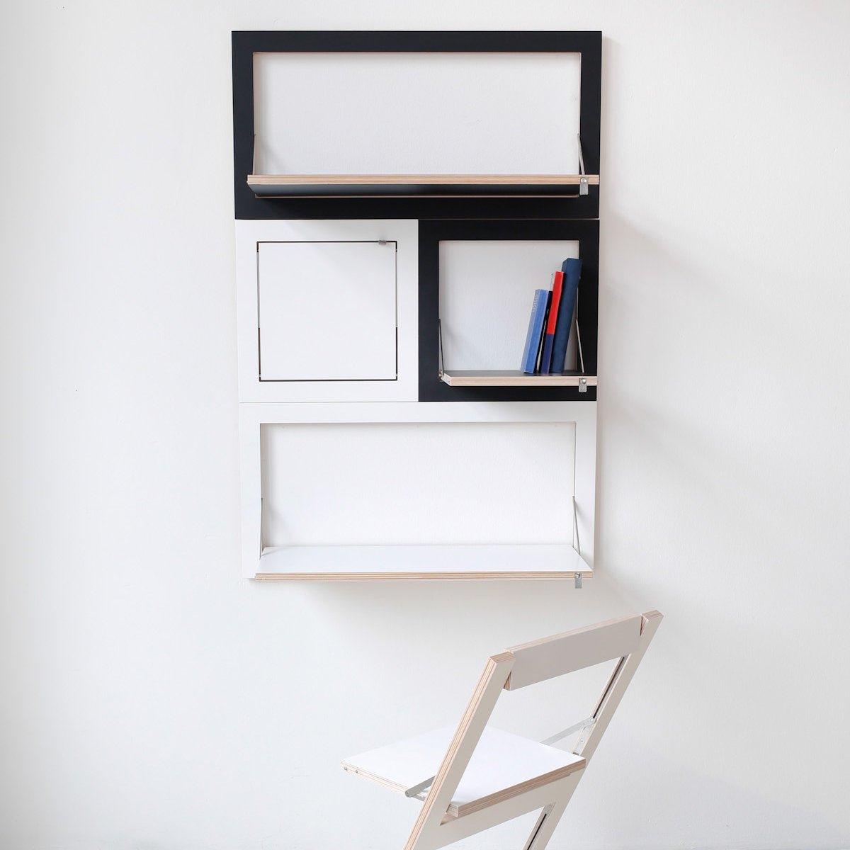 Étagère modulable blanche 80 x 40 cm Fläpps - Ambivalenz - The Cool Republic