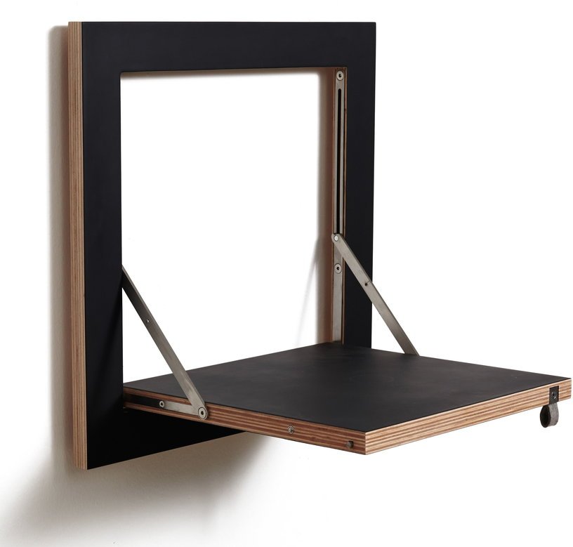 Étagère modulable carrée noire 40 x 40 cm Fläpps - Ambivalenz - The Cool Republic