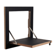 Étagère modulable carrée noire 40 x 40 cm Fläpps - Ambivalenz - The Cool Republic