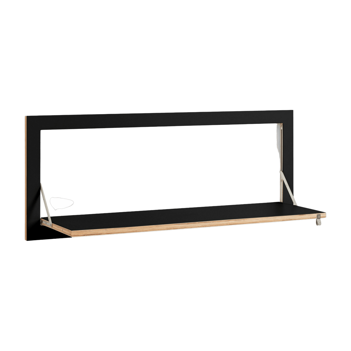 Étagère modulable noire 100 x 40cm Fläpps - Ambivalenz - The Cool Republic