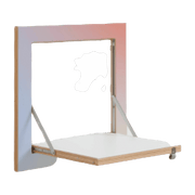 Étagère modulable noire 40 x 40 cm Sunrise Fläpps - Ambivalenz - The Cool Republic