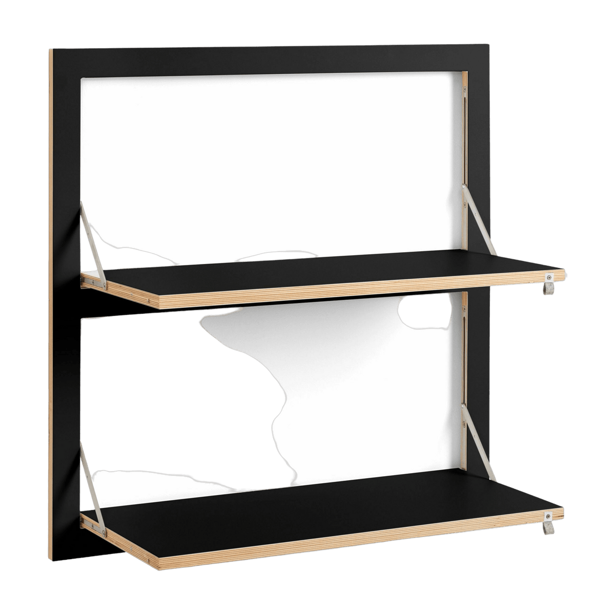 Étagère modulable noire 80 x 80 cm Fläpps - Ambivalenz - The Cool Republic
