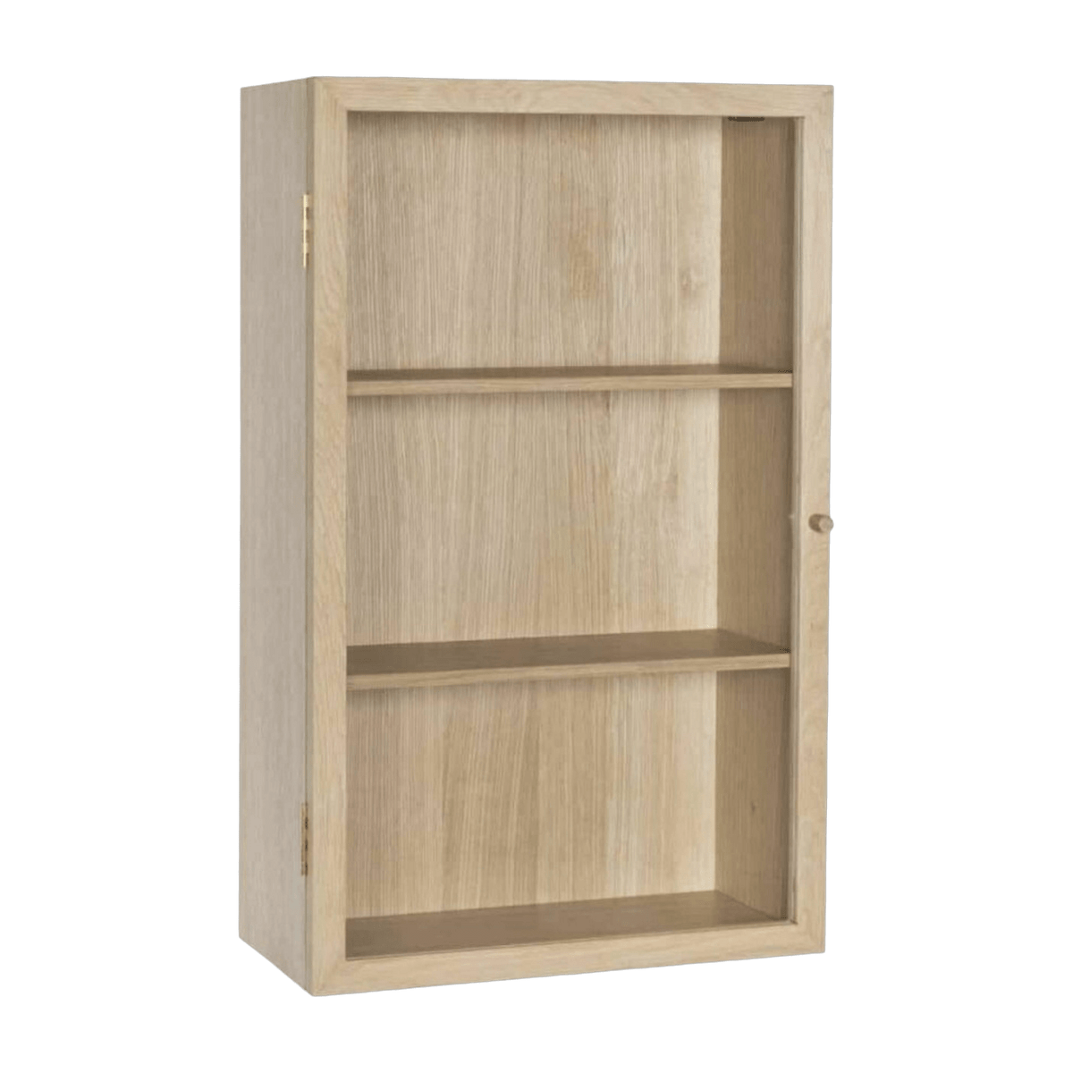 Étagère murale 2 tablettes en chêne 80 x 50 cm - HÜbsch - The Cool Republic