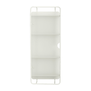 Étagère murale 4 tablettes en verre et métal blanc - Hübsch - The Cool Republic
