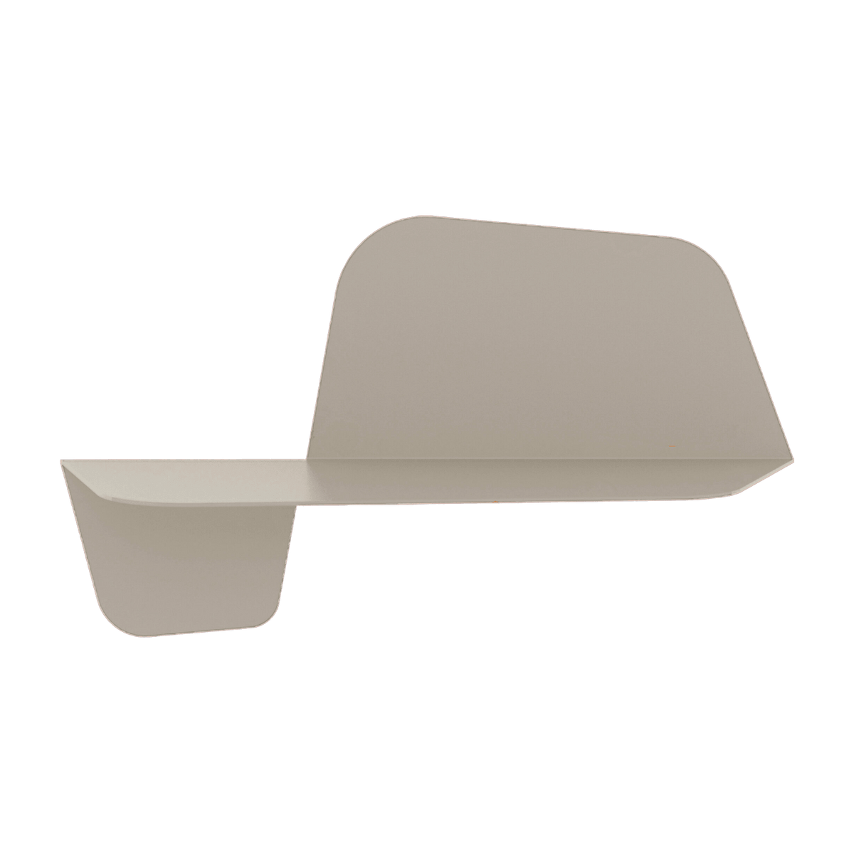 Étagère murale beige 60 cm Flap - Meme Design - The Cool Republic