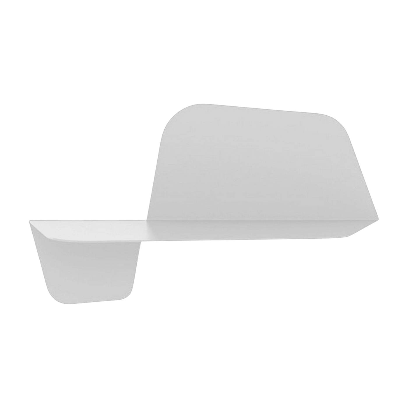 Étagère murale blanche 60 cm Flap - Meme Design - The Cool Republic