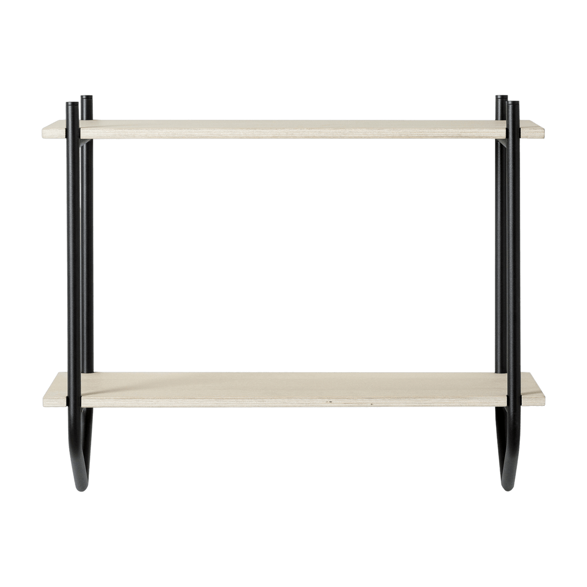 Black frame wall shelf Dessus - Emko - The Cool Republic
