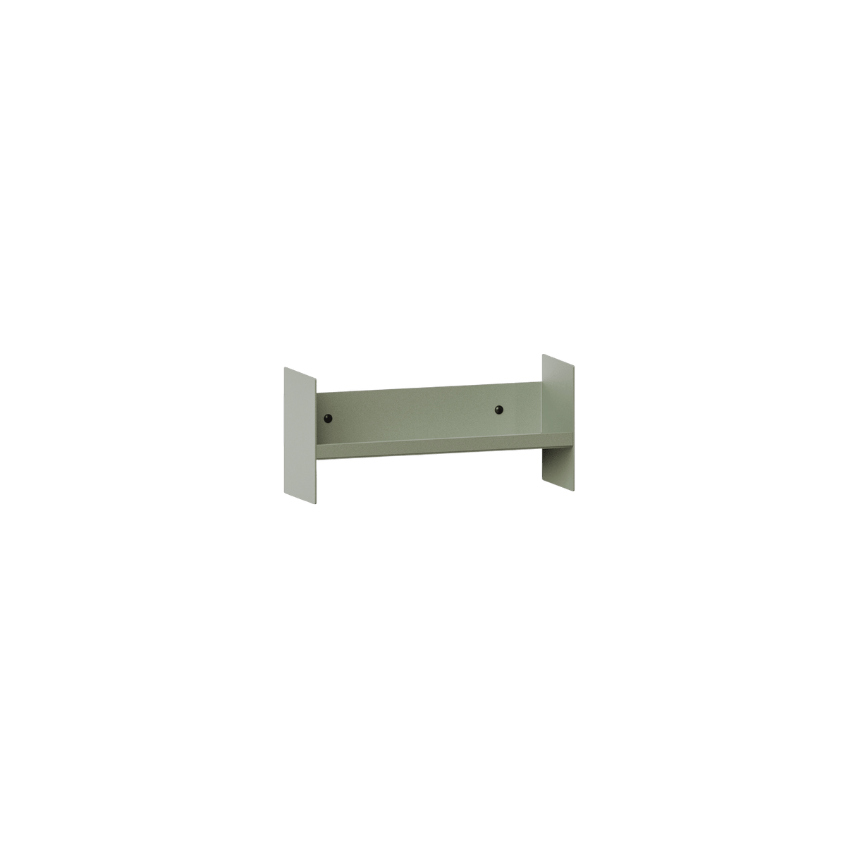 Etagère murale en acier gris eucalyptus 30x10cm Pli slim - TIPTOE - The Cool Republic