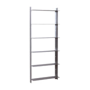 Étagère murale en acier grise 41x11x100cm Nickel - Hübsch