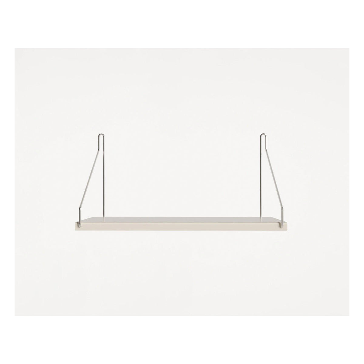Étagère murale en acier inoxydable 20 x 40 cm Single - Frama - The Cool Republic
