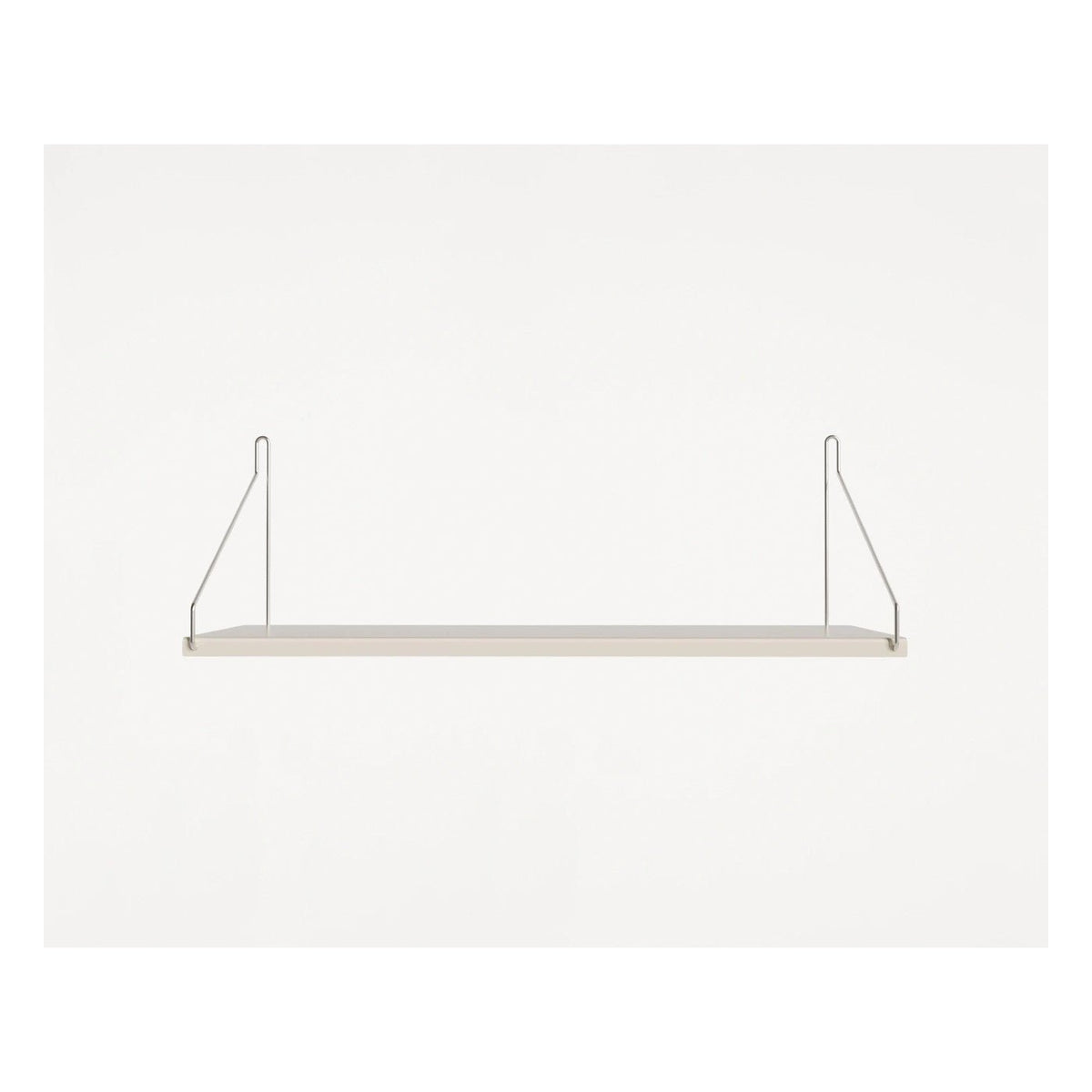 Étagère murale en acier inoxydable 20 x 60 cm Single - Frama - The Cool Republic