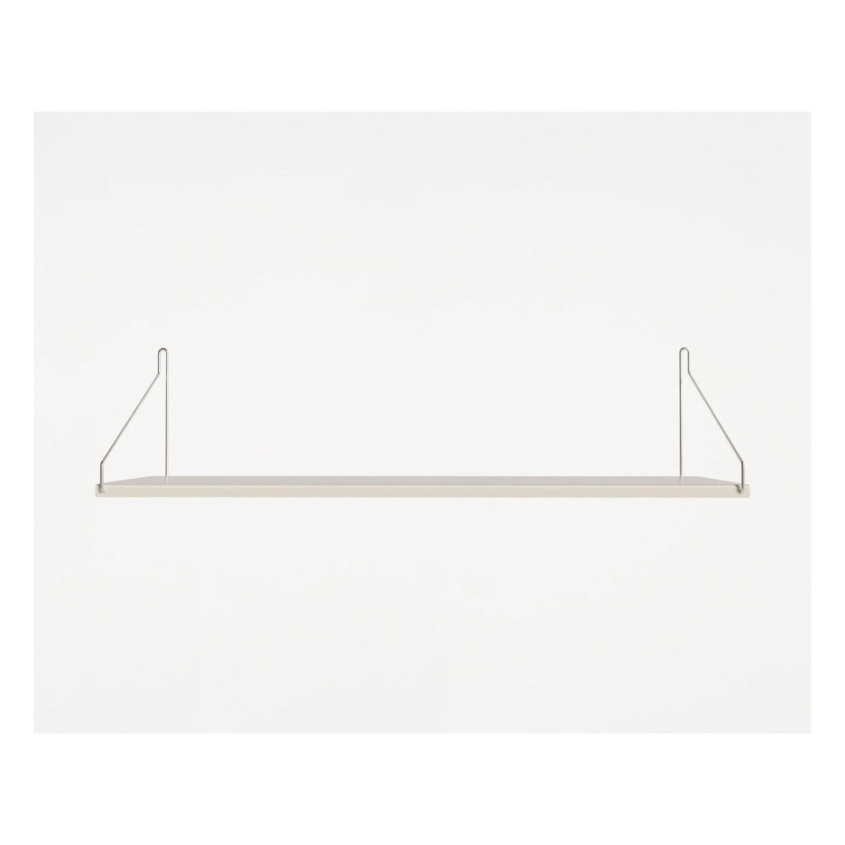 Étagère murale en acier inoxydable 20 x 80 cm Single - Frama - The Cool Republic