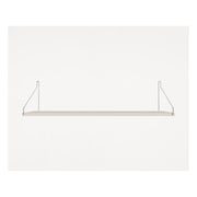Étagère murale en acier inoxydable 20 x 80 cm Single - Frama - The Cool Republic