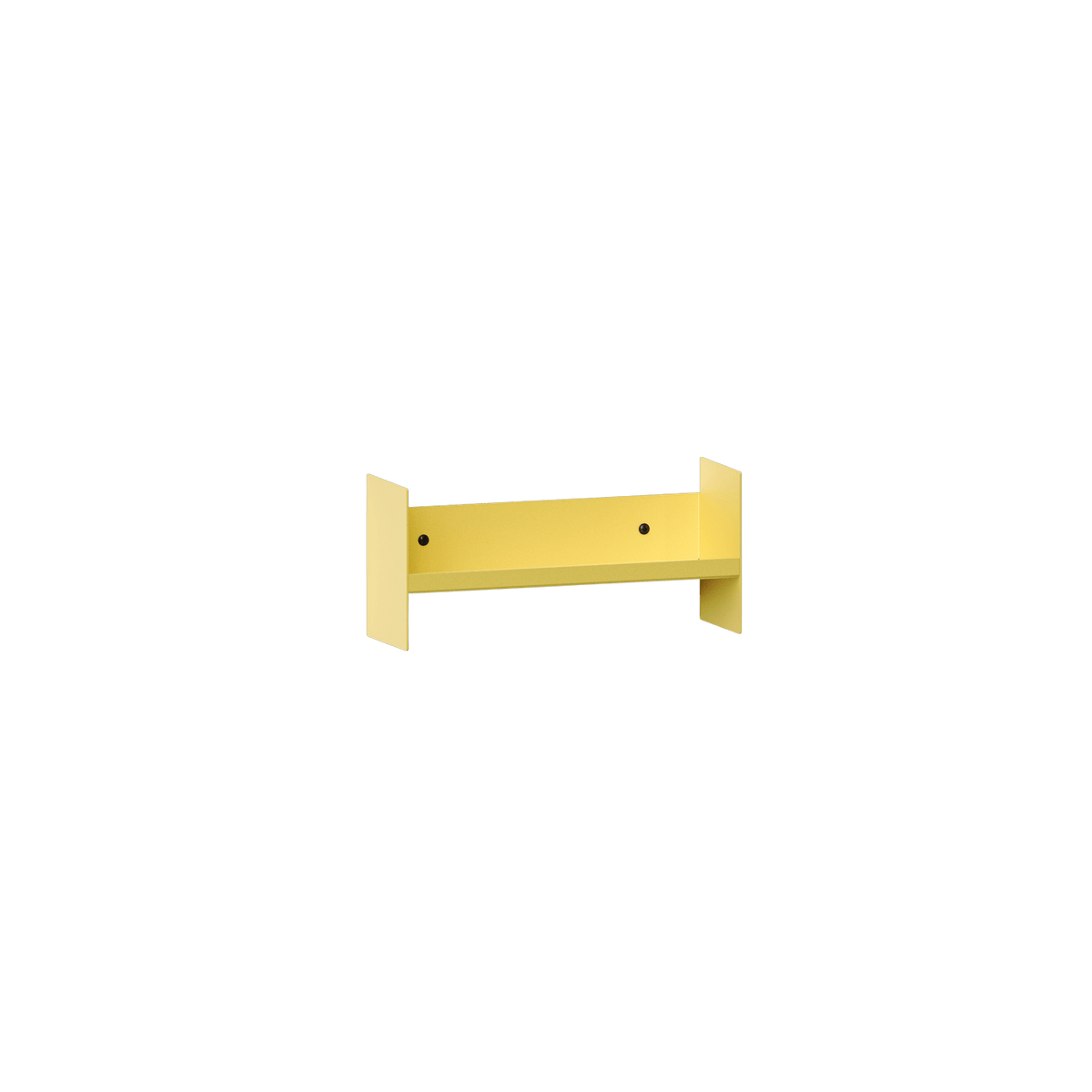 Etagère murale en acier jaune de naples 30x10cm Pli slim - TIPTOE - The Cool Republic