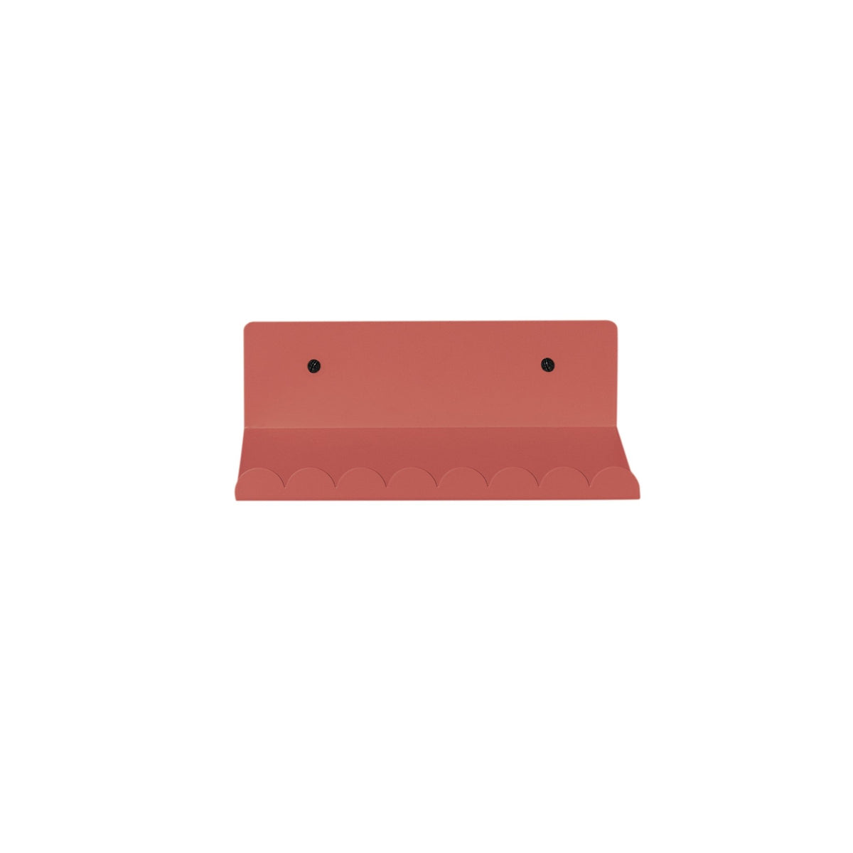 Etagère murale en acier laqué rouge mat 20x16x6cm - Nobodinoz - The Cool Republic