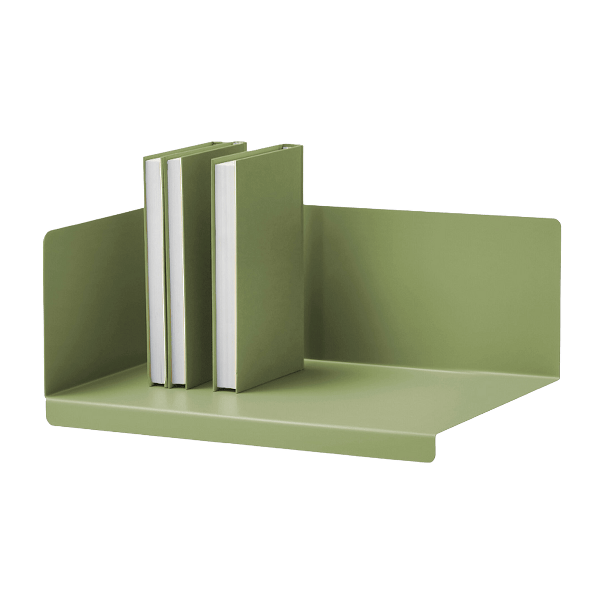 Étagère murale en acier vert olive 40 cm Sabrina Mensola - Meme - The Cool Republic
