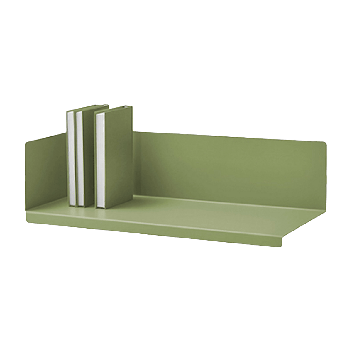 Étagère murale en acier vert olive 60 cm Sabrina Mensola - Meme - The Cool Republic