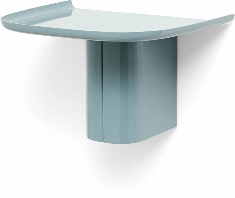 Étagère murale en aluminium bleu océan S Korpus - HAY - The Cool Republic