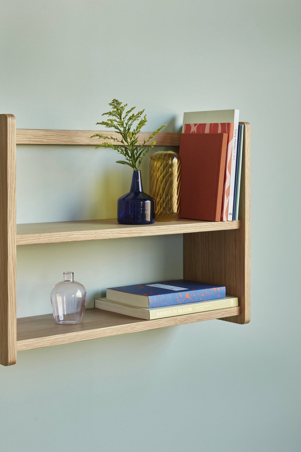 Etagère murale en bois de chêne 60x20xh44cm - Hübsch - The Cool Republic