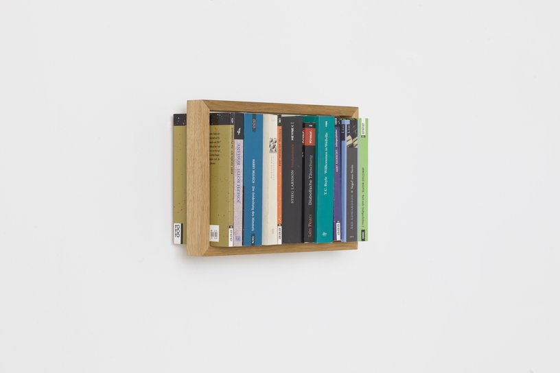 Etagère murale en bois de chêne naturel 22,3x32x9cm B1 - Das kleine b - The Cool Republic