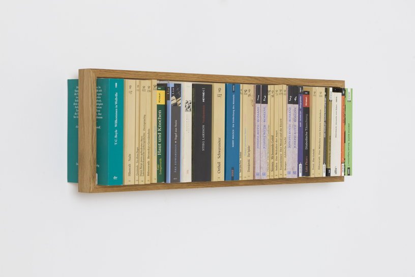 Etagère murale en bois de chêne naturel 22,3x69x9cm B3 - Das kleine b - The Cool Republic