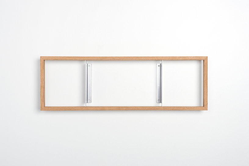 Etagère murale en bois de chêne naturel 22,3x69x9cm B3 - Das kleine b - The Cool Republic