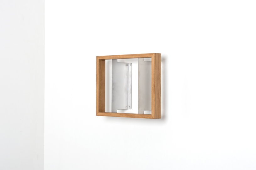 Etagère murale en bois de chêne naturel 25,2x32x10,8cm B4 - Das kleine b - The Cool Republic