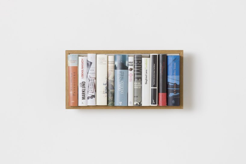 Etagère murale en bois de chêne naturel 25,2x50,5x10,8cm B5 - Das kleine b - The Cool Republic