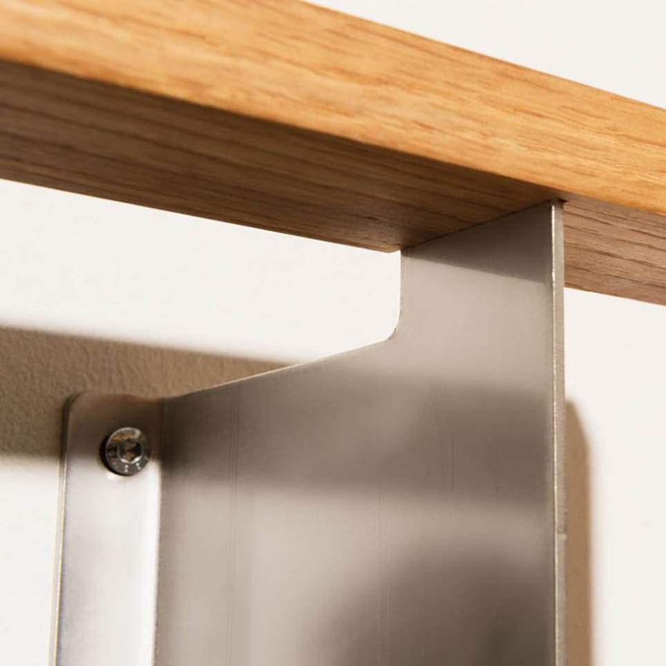 Etagère murale en bois de chêne naturel 25,2x69x10,8cm B6 - Das kleine b - The Cool Republic