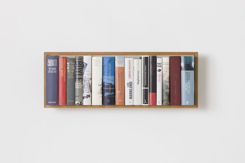 Etagère murale en bois de chêne naturel 25,2x69x10,8cm B6 - Das kleine b - The Cool Republic