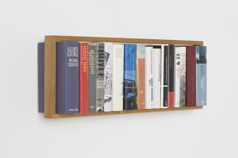 Etagère murale en bois de chêne naturel 25,2x69x10,8cm B6 - Das kleine b - The Cool Republic