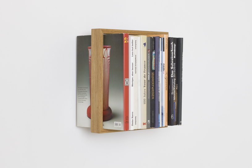 Etagère murale en bois de chêne naturel 34x32x15cm B7 - Das kleine b - The Cool Republic