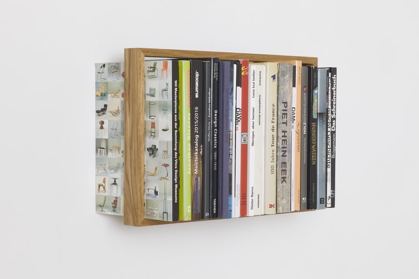 Etagère murale en bois de chêne naturel 34x50,5x15cm B8 - Das kleine b - The Cool Republic