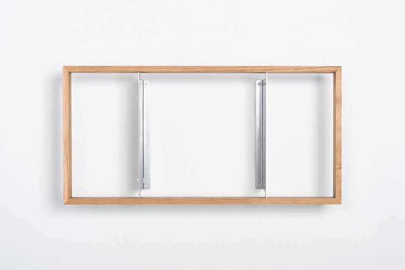 Etagère murale en bois de chêne naturel 34x69x15cm B9 - Das kleine b - The Cool Republic