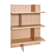 Étagère murale en bois de chêne naturel 60x22x80cm Stand - Hübsch