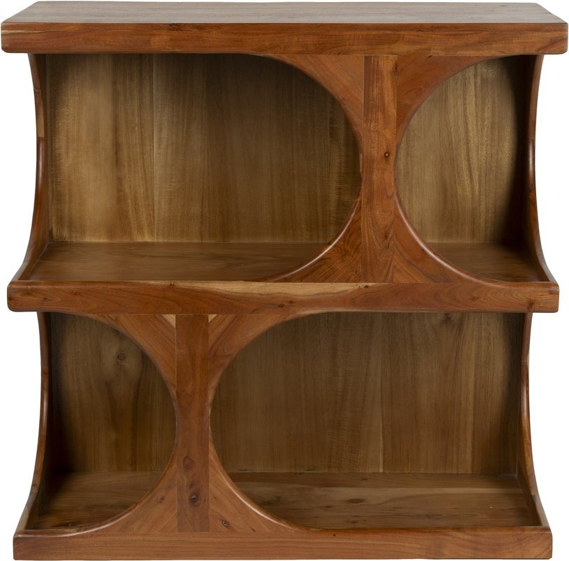 Etagère murale en bois de manguier et d'acacia 90x39,5x90cm Atlas - The Cool Republic - The Cool Republic