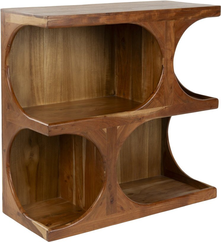 Etagère murale en bois de manguier et d'acacia 90x39,5x90cm Atlas - The Cool Republic - The Cool Republic